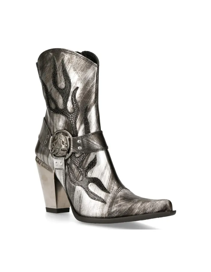 Women Ankle Boot Bull M7919bC11 New Rock Heels Women Ankle Boot Bull M7919bC11 New Rock Heels