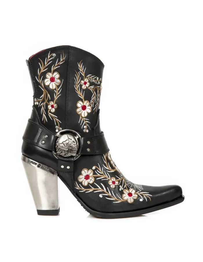 Women Ankle Boot Bull MBull007C1 New Rock Heels Women Ankle Boot Bull MBull007C1 New Rock Heels