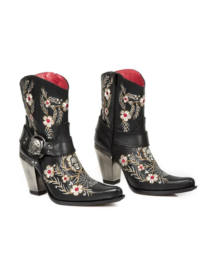 Women Ankle Boot Bull MBull007C1 New Rock Heels Women Ankle Boot Bull MBull007C1 New Rock Heels