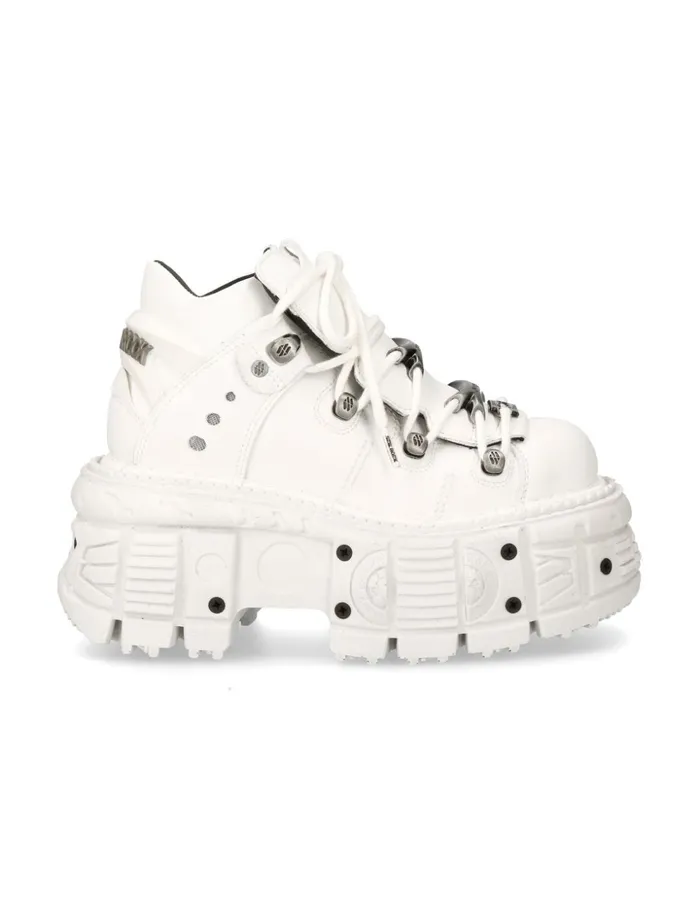 Women Ankle Boot Imperfect With Laces MTank106nV7 New Rock Platform Women Ankle Boot Imperfect With Laces MTank106nV7 New Rock Platform