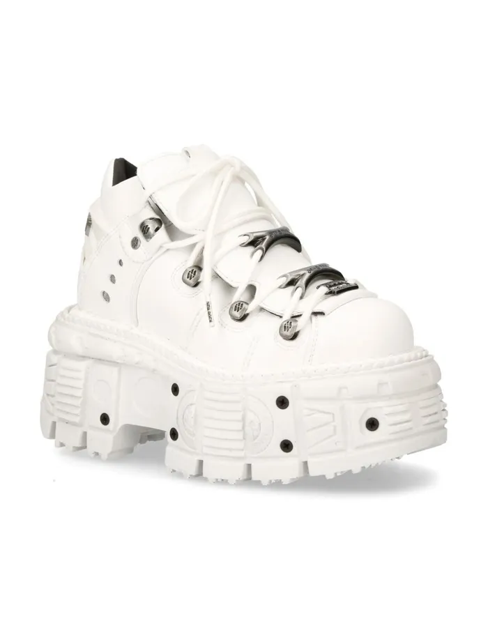 Women Ankle Boot Imperfect With Laces MTank106nV7 New Rock Platform Women Ankle Boot Imperfect With Laces MTank106nV7 New Rock Platform