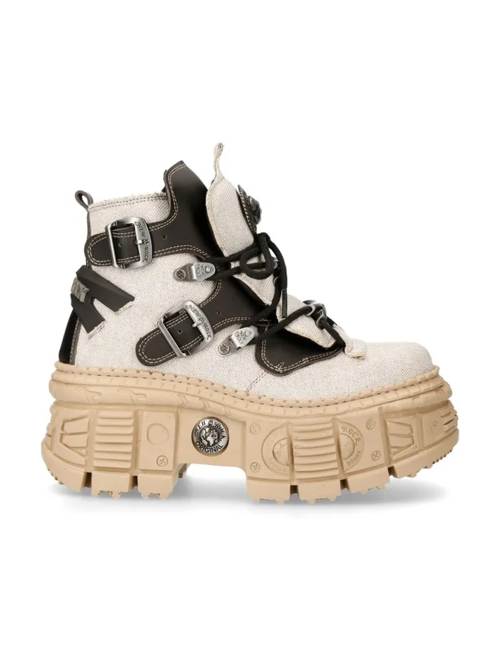 Women Ankle Boot Tank MWall052V3 New Rock Platform Women Ankle Boot Tank MWall052V3 New Rock Platform