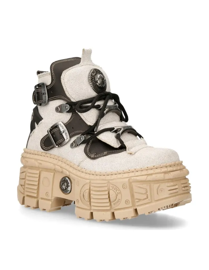 Women Ankle Boot Tank MWall052V3 New Rock Platform Women Ankle Boot Tank MWall052V3 New Rock Platform