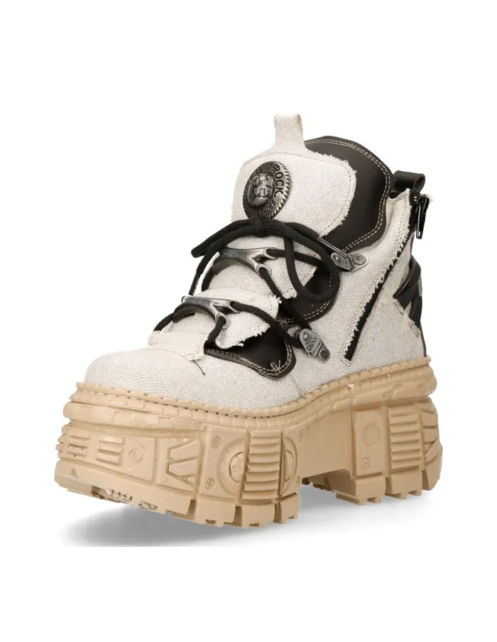 Women Ankle Boot Tank MWall052V3 New Rock Platform Women Ankle Boot Tank MWall052V3 New Rock Platform