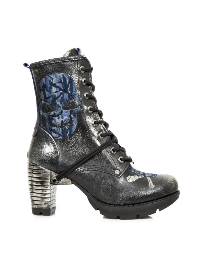 Women Ankle Boot Trail MTr079C8 New Rock Heels Women Ankle Boot Trail MTr079C8 New Rock Heels