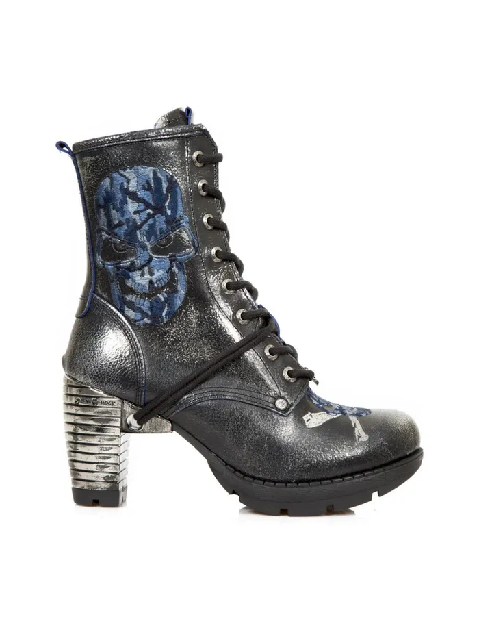 Women Ankle Boot Trail MTr079C8 New Rock Heels Women Ankle Boot Trail MTr079C8 New Rock Heels