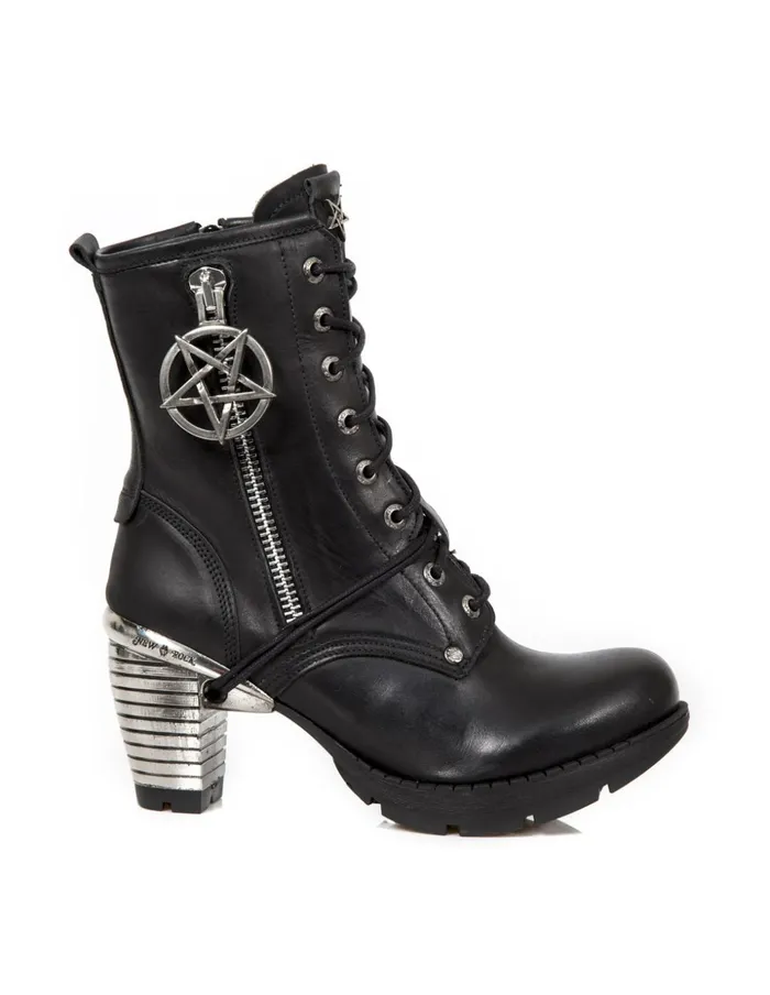 Women Ankle Boot Trail MTr097C1 New Rock Military