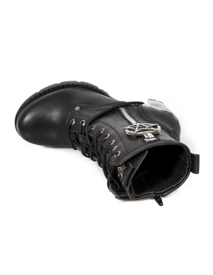 Women Ankle Boot Trail MTr097C1 New Rock Military Women Ankle Boot Trail MTr097C1 New Rock Military