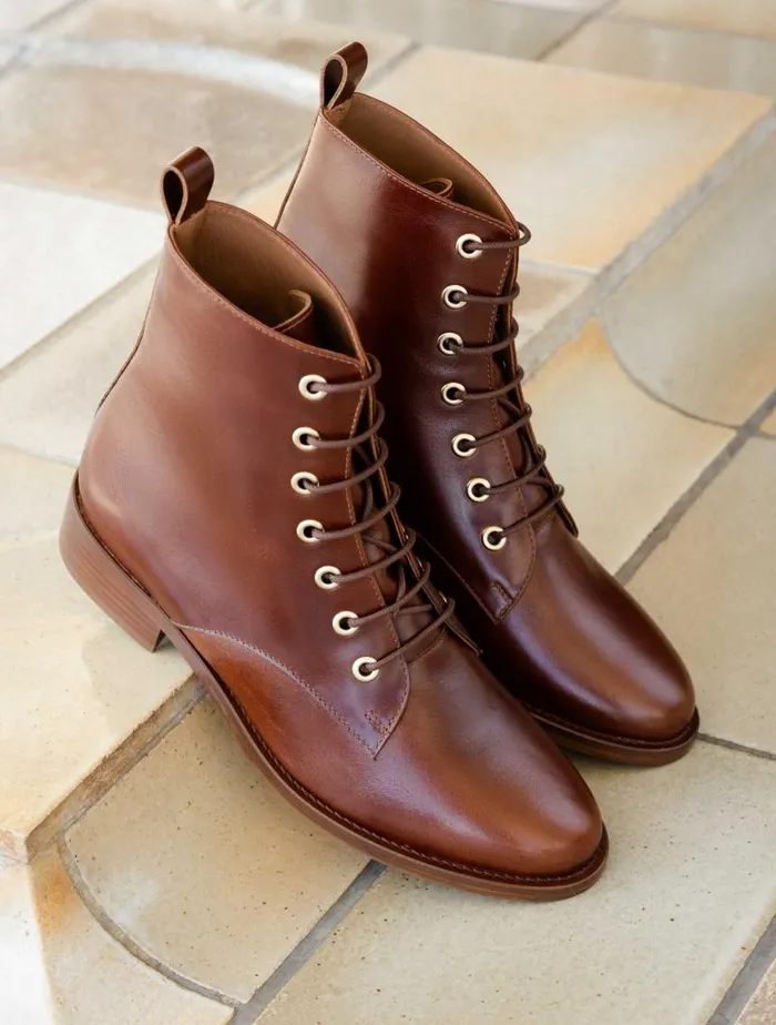 Women Ankle Boots Bobbies Doria Chestnut