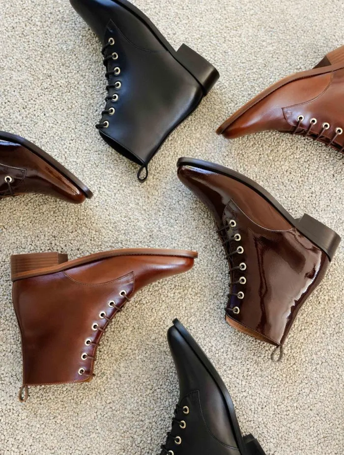 Women Ankle Boots Bobbies Doria Chestnut
