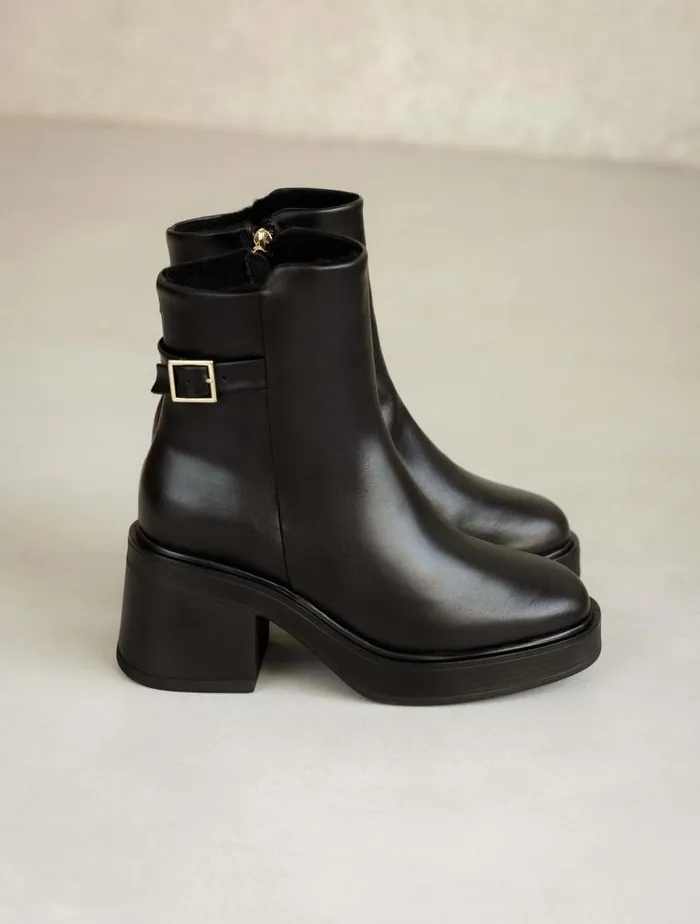 Women Ankle Boots Bobbies Isumi Intense Black Women Ankle Boots Bobbies Isumi Intense Black