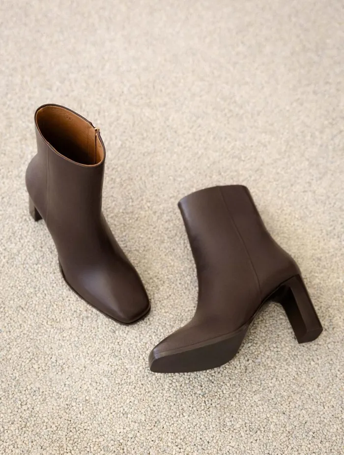 Women Ankle Boots Bobbies May Ristretto
