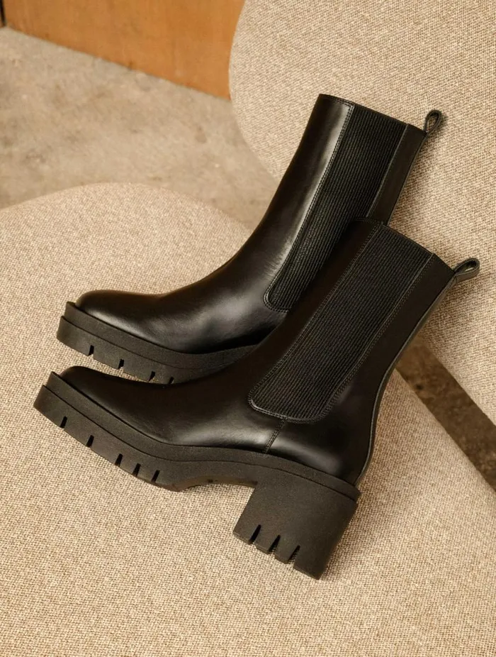 Women Ankle Boots Bobbies Mona Intense Black Women Ankle Boots Bobbies Mona Intense Black