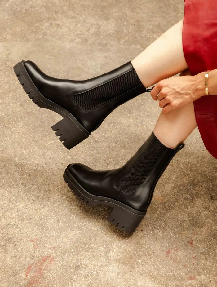 Women Ankle Boots Bobbies Mona Intense Black Women Ankle Boots Bobbies Mona Intense Black