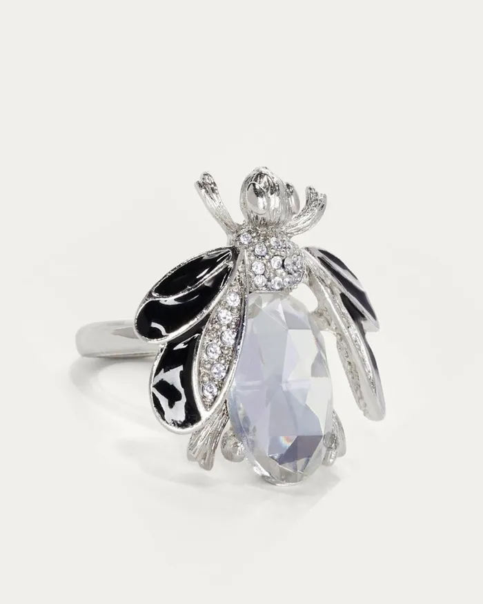 Women Anty Insect Ring Clear Ramy Brook Jewelry