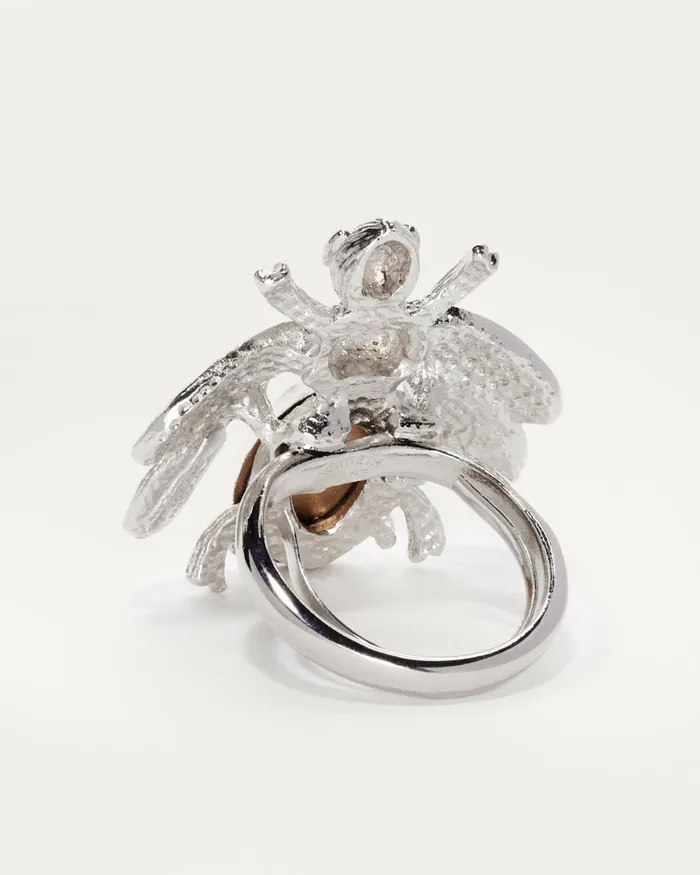 Women Anty Insect Ring Clear Ramy Brook Jewelry