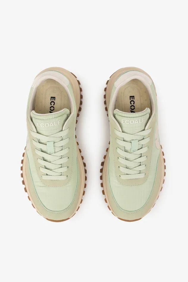 Women Aqua Green Feroe Trainers Ecoalf Sneakers