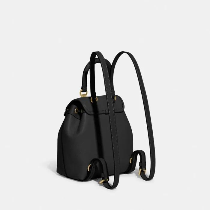 Women Backpacks Coach Riya Backpack 21 Brassblack