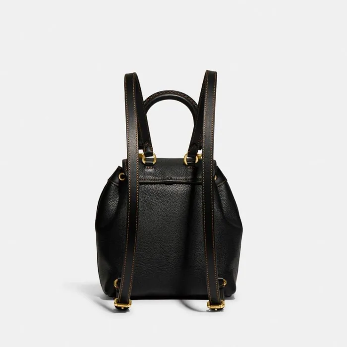 Women Backpacks Coach Riya Backpack 21 Brassblack