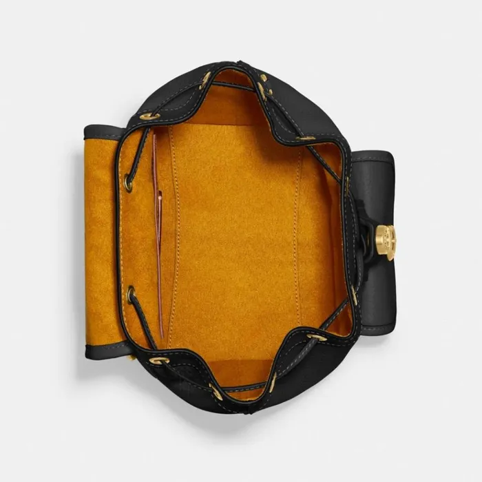 Women Backpacks Coach Riya Backpack 21 Brassblack