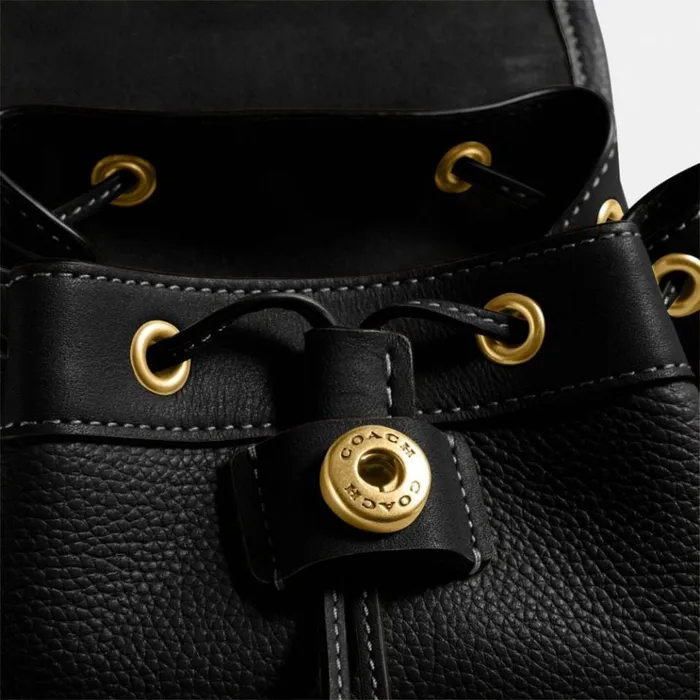 Women Backpacks Coach Riya Backpack 21 Brassblack