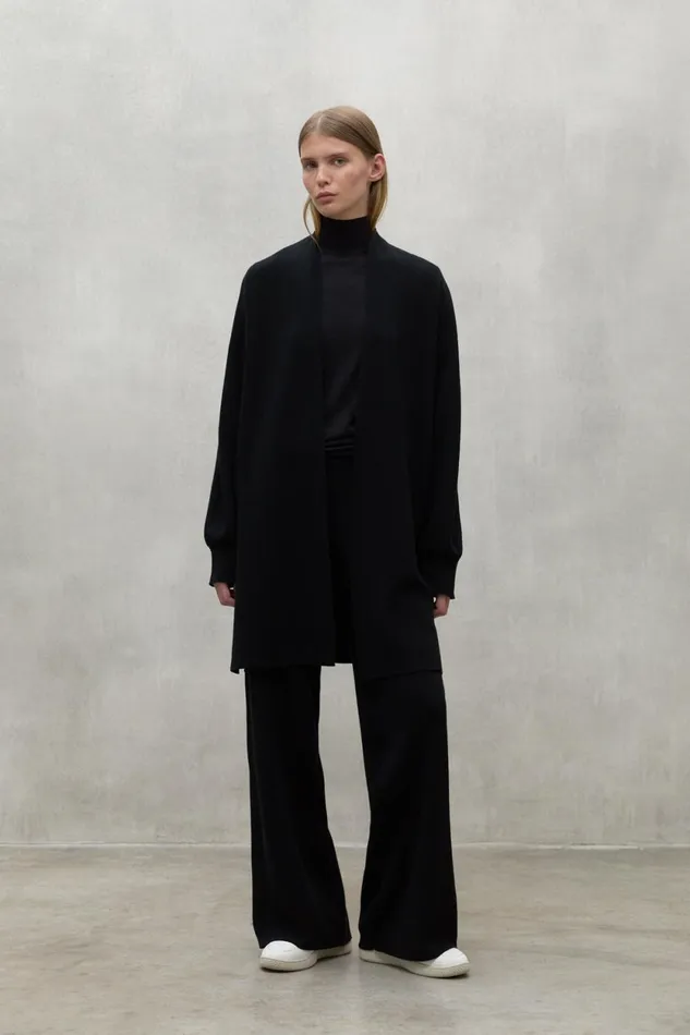 Women Black Areca Sweater Ecoalf Knitwear