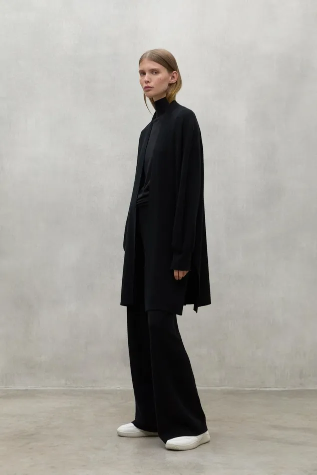 Women Black Areca Sweater Ecoalf Knitwear