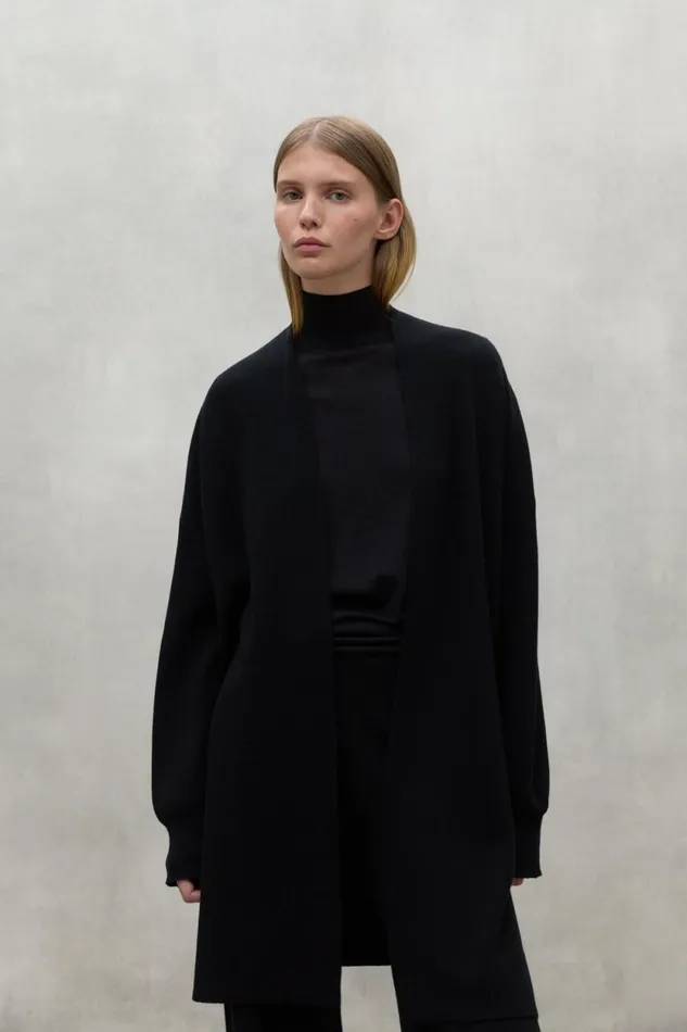 Women Black Areca Sweater Ecoalf Knitwear