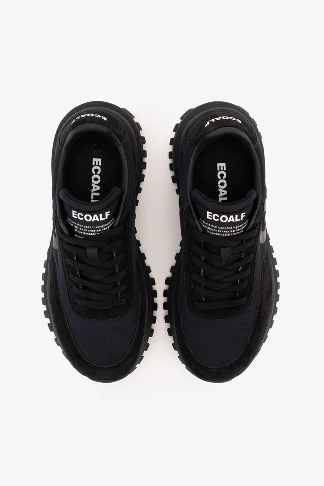 Women Black Feroe Trainers Ecoalf Sneakers