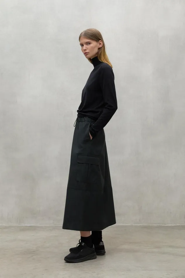 Women Black Kano Skirt Ecoalf Skirts