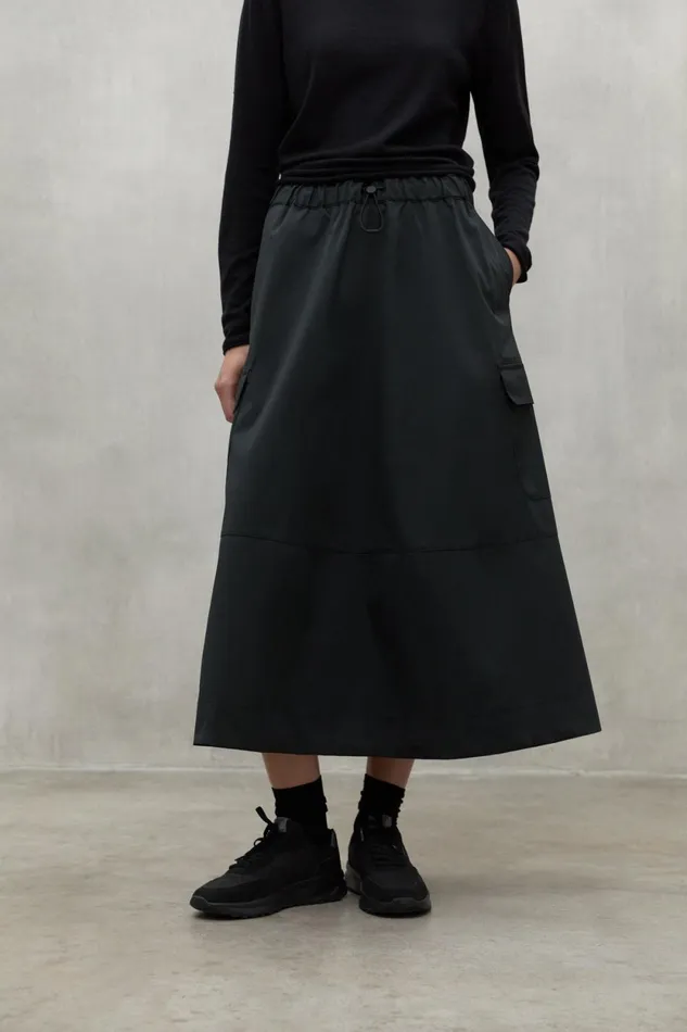 Women Black Kano Skirt Ecoalf Skirts