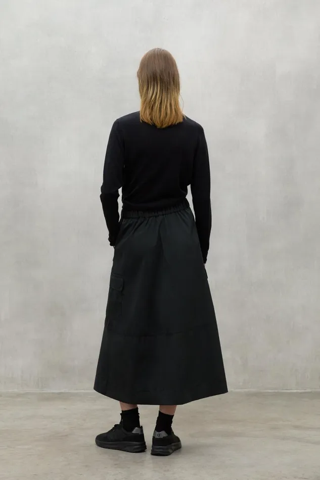 Women Black Kano Skirt Ecoalf Skirts