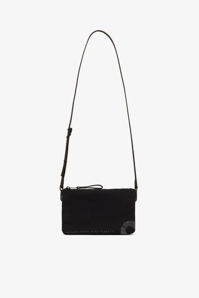 Women Black Lupita Double Handbag Ecoalf Handbags