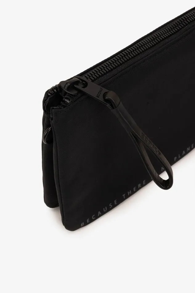 Women Black Lupita Double Handbag Ecoalf Handbags