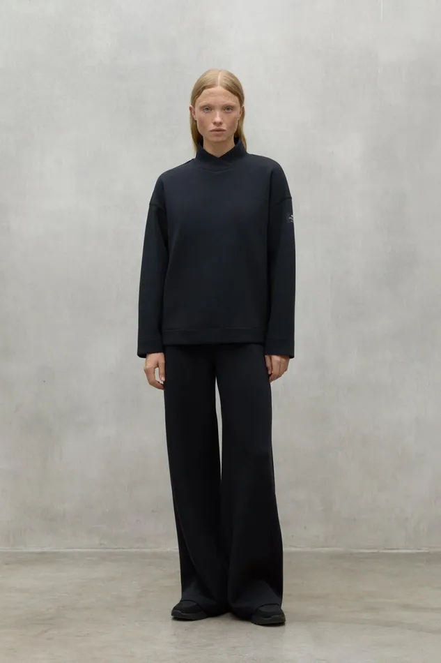 Women Black Maia Sweatshirt Ecoalf Sweatshirts