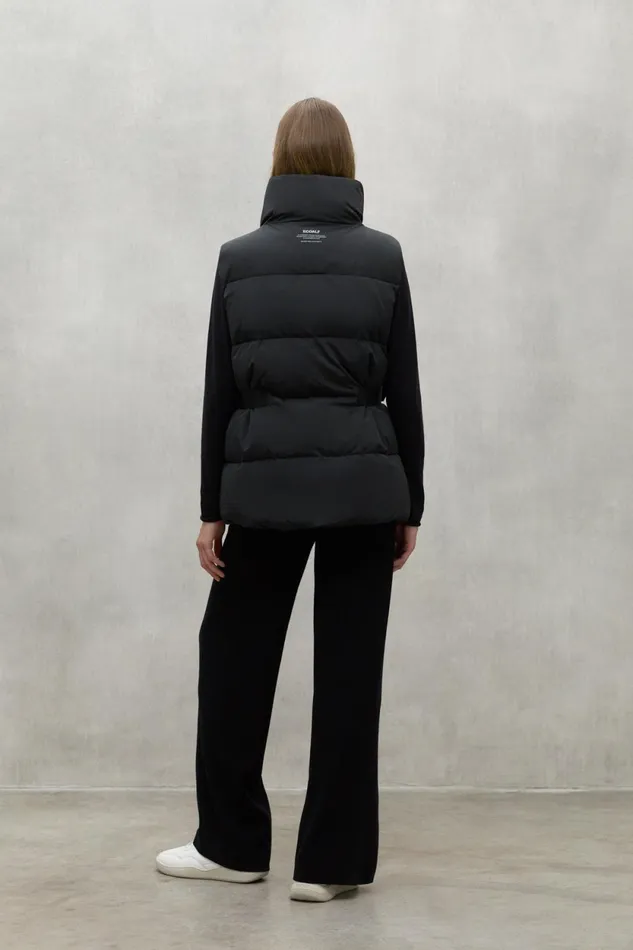 Women Black Misen Waistcoat Ecoalf Vests