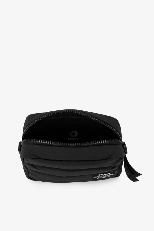 Women Black Pad Shoulder Bag Ecoalf Handbags