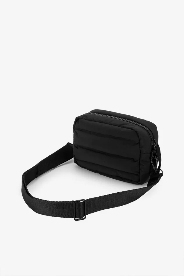 Women Black Pad Shoulder Bag Ecoalf Handbags