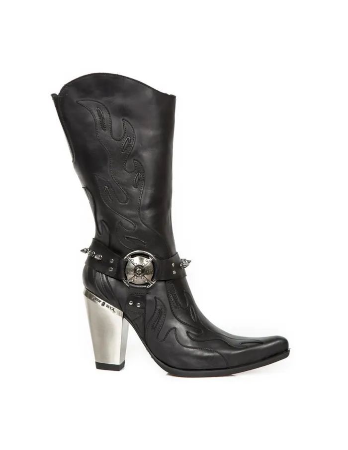 Women Boot Bull M7901czC1 New Rock Heels