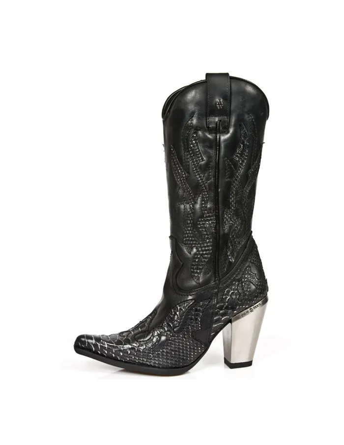 Women Boot Bull M7982C1 New Rock Heels