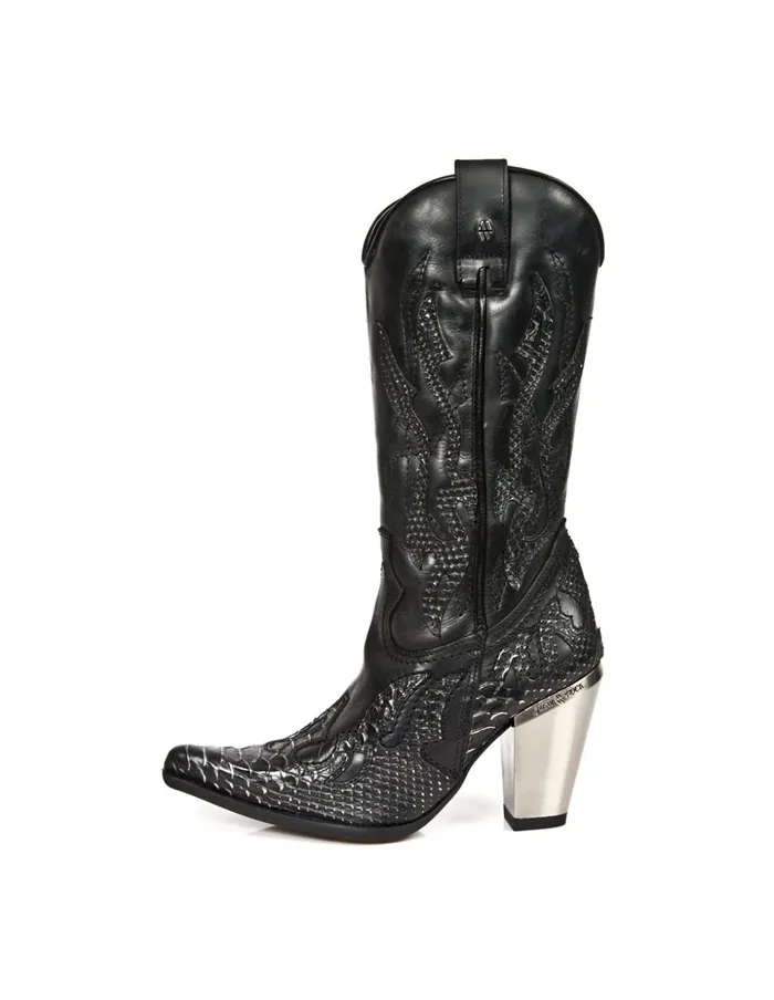 Women Boot Bull M7982C1 New Rock Heels Women Boot Bull M7982C1 New Rock Heels