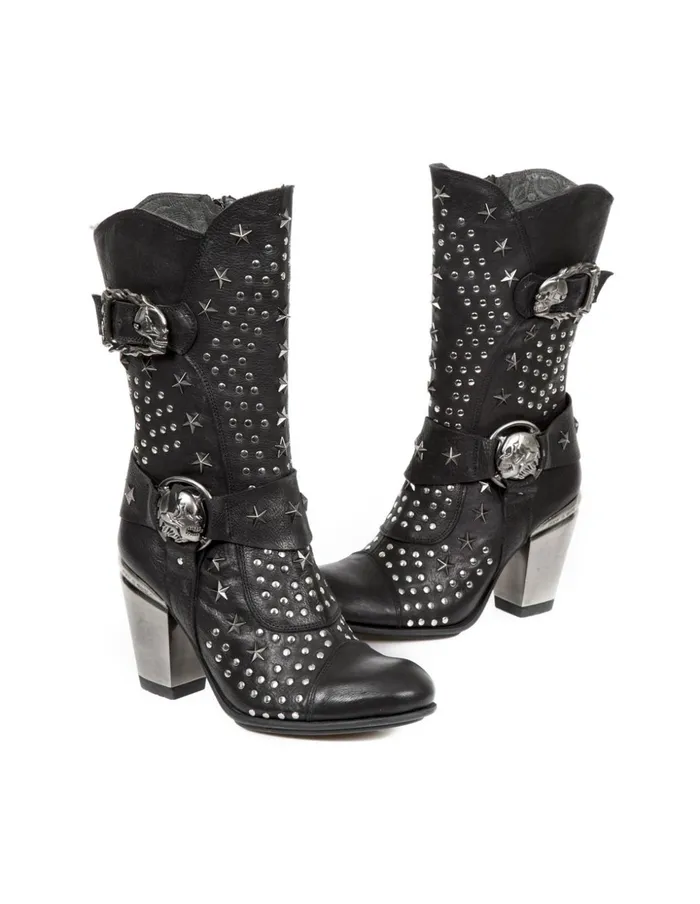 Women Boot Bull M7989C2 New Rock Heels Women Boot Bull M7989C2 New Rock Heels