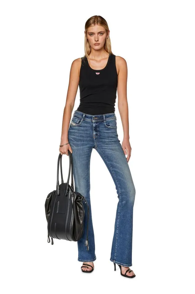Women Bootcut And Flare Jeans 1969 DEbbey 09g71 Dark Blue Diesel Bootcut And Flare