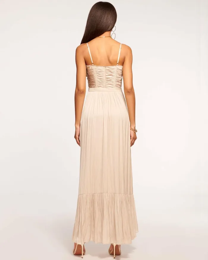 Women Braelyn Ruched Maxi Dress Soiree Red Ramy Brook Dresses Women Braelyn Ruched Maxi Dress Soiree Red Ramy Brook Dresses