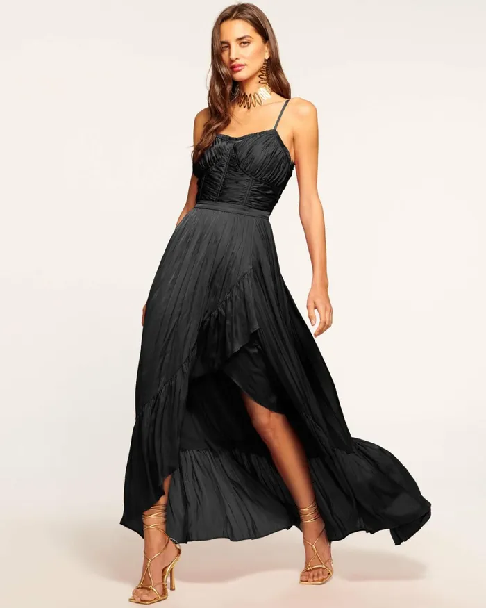 Women Braelyn Ruched Maxi Dress Soiree Red Ramy Brook Dresses Women Braelyn Ruched Maxi Dress Soiree Red Ramy Brook Dresses