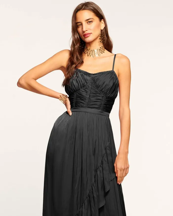 Women Braelyn Ruched Maxi Dress Soiree Red Ramy Brook Dresses Women Braelyn Ruched Maxi Dress Soiree Red Ramy Brook Dresses