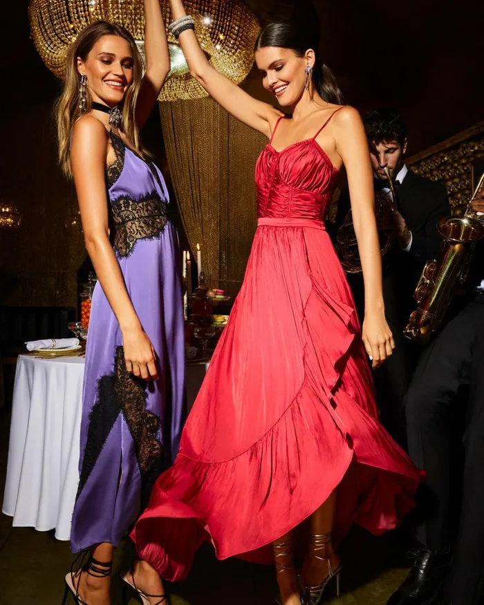 Women Braelyn Ruched Maxi Dress Soiree Red Ramy Brook Dresses Women Braelyn Ruched Maxi Dress Soiree Red Ramy Brook Dresses