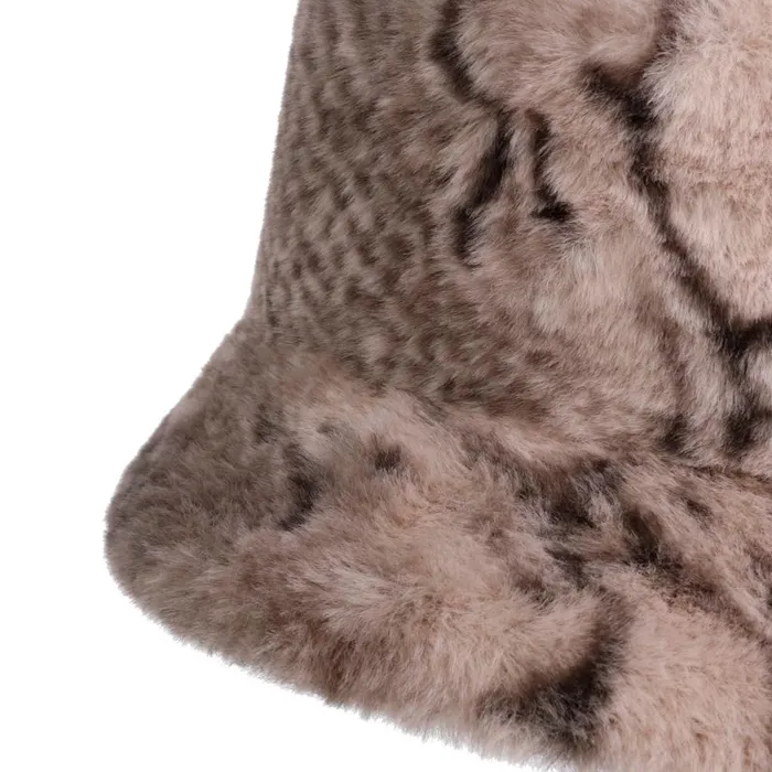 Women Bucket Hats Mayser Ella Rose Bucket Fake Fur Cloth Hat Pink Women Bucket Hats Mayser Ella Rose Bucket Fake Fur Cloth Hat Pink