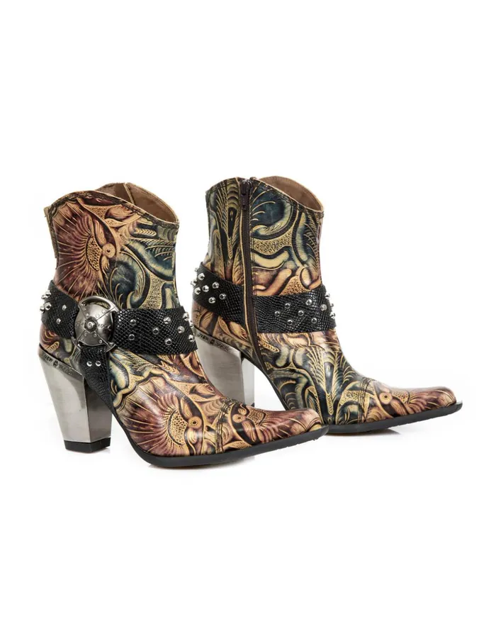Women Bull MBull015C1 New Rock Heels