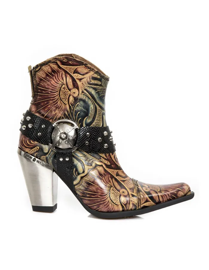 Women Bull MBull015C1 New Rock Heels Women Bull MBull015C1 New Rock Heels